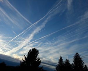 Der Himmel über uns.