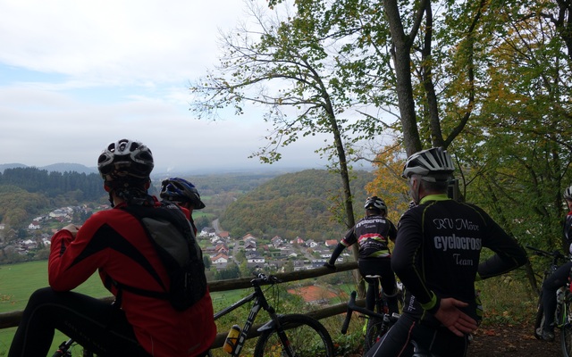 Aussicht genießen und gleich weiter ...