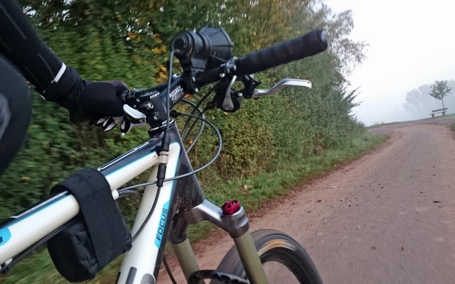 Auf dem Weg an Michelbach vorbei.