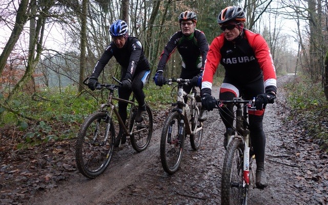 Von links: Chris, Claus und Frank ...