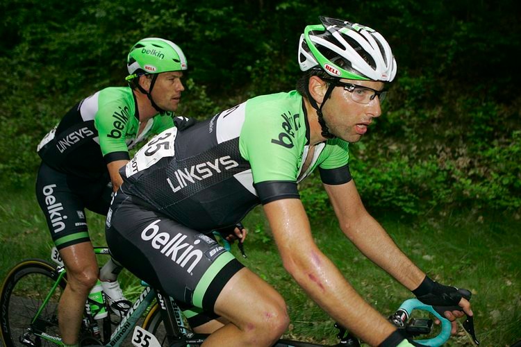 Tom Leezer vom damaligen Team Belkin