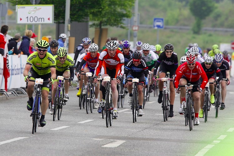 Auch bei den Jedermännern wird sich nichts geschenkt ...