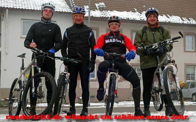 von rechts: Thilo, Frank, Chris und Hans