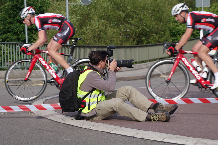 Mitten im Geschehen ...