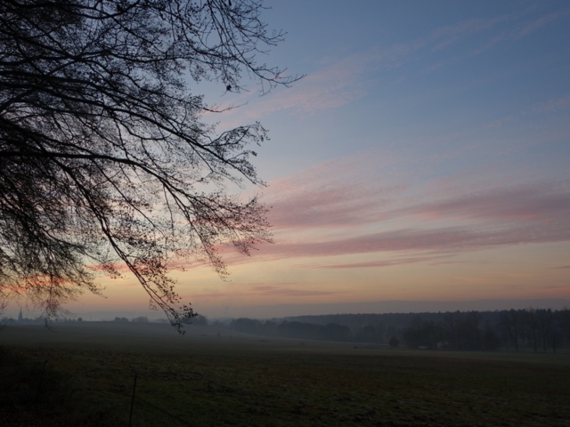 Landschaft im Winter ...