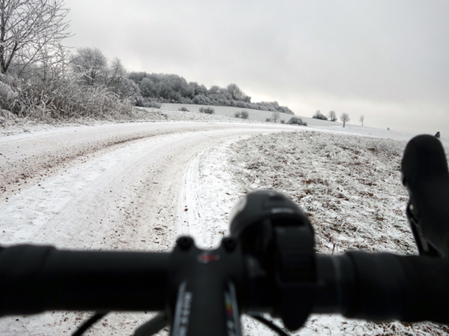 Mein Centurion und ich CycloCross im Winter
