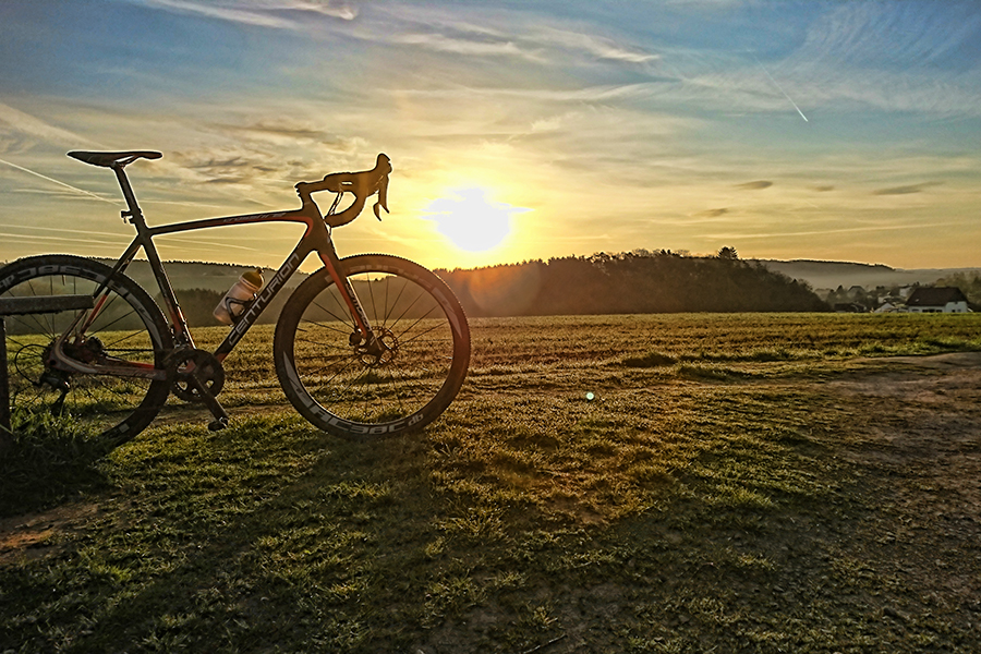 Sonneaufgang über Michelbach ...