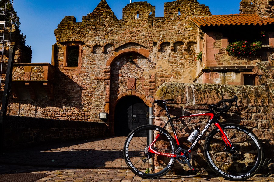 Erkundung in Heidelberg, Ruine Tiefburg ...